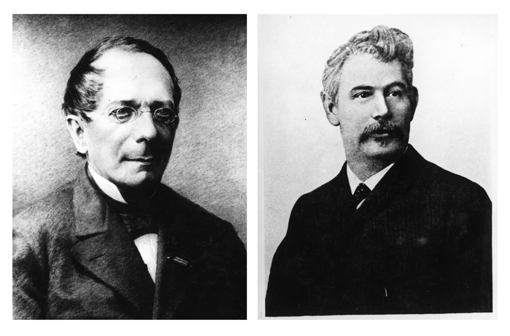 Hanns Bruno Geinitz war als Geologe, Mineraloge und Paläontologe in Dresden tätig. Hermann Credner wurde 1872 mit der Leitung der Geologischen Landesaufnahme betraut und war erster Direktor des Sächsischen Geologischen Landesamtes