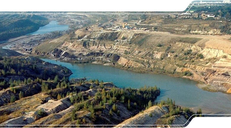 Bergbaufolgelandschaft im Südraum von Leipzig