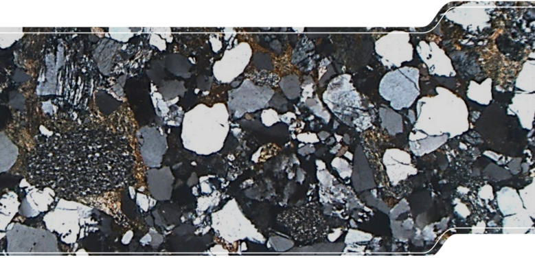 Sandstein, Sublitharenit der Nordsudetischen Kreidemulde