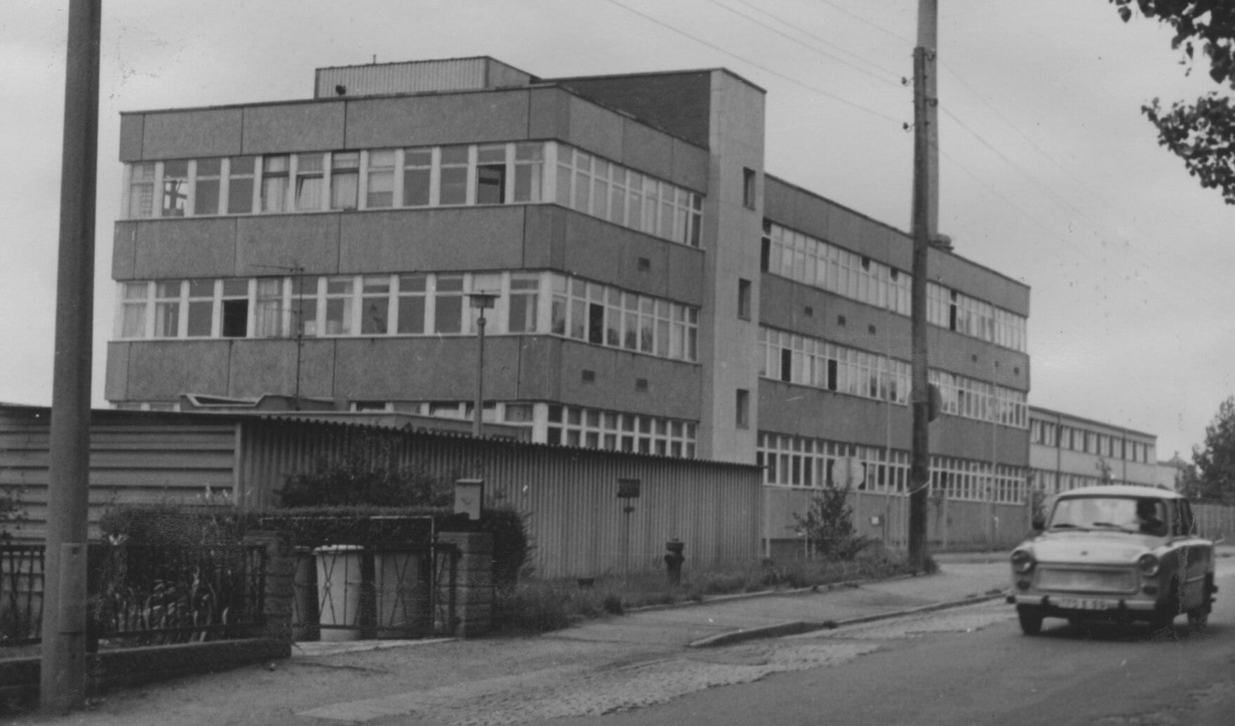 Das Gebäude in der Halsbrücker Straße 31a um 1987.