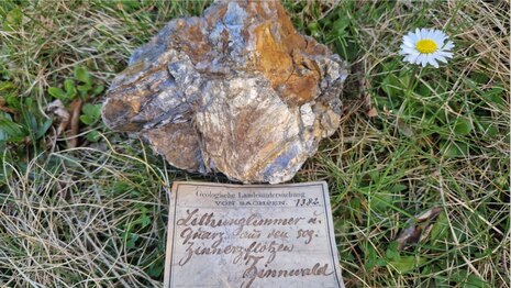 Zinnwaldit, Lithium-Glimmer aus Zinnwald