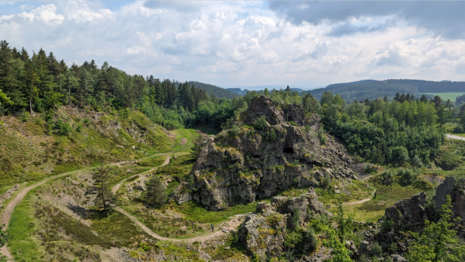 Zinnlagerstätte des Zwitterstocks Geyer.