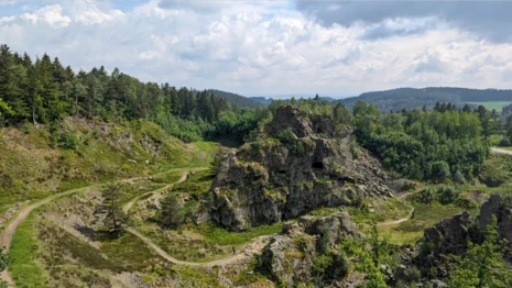 Zinnlagerstätte des Zwitterstocks Geyer.