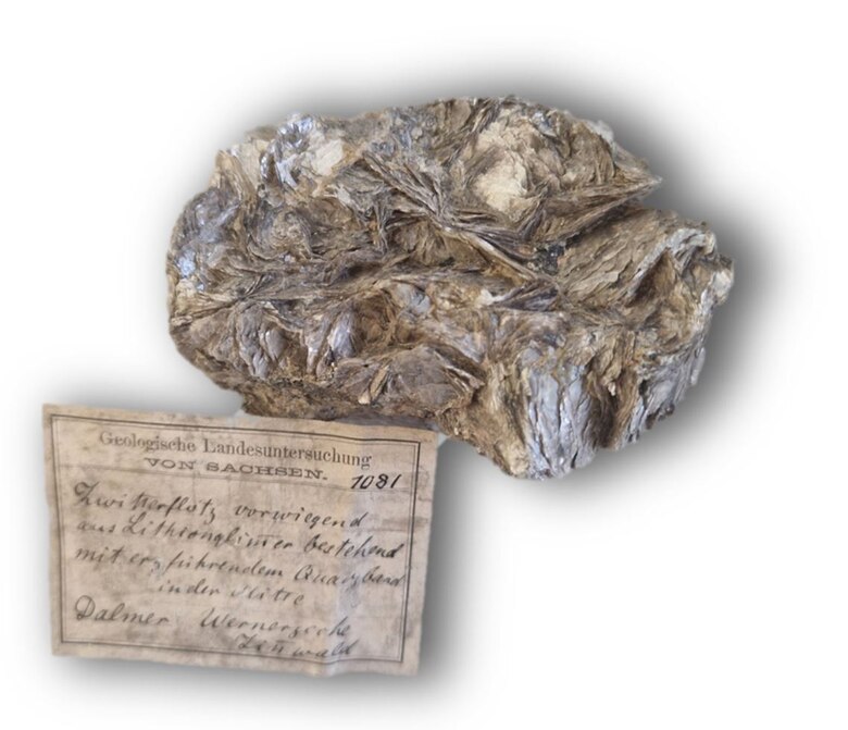 Zinnwaldit-Handstück