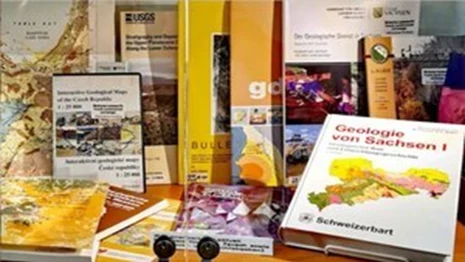 Geologische Dokumente, Medien und Karte von Sachsen
