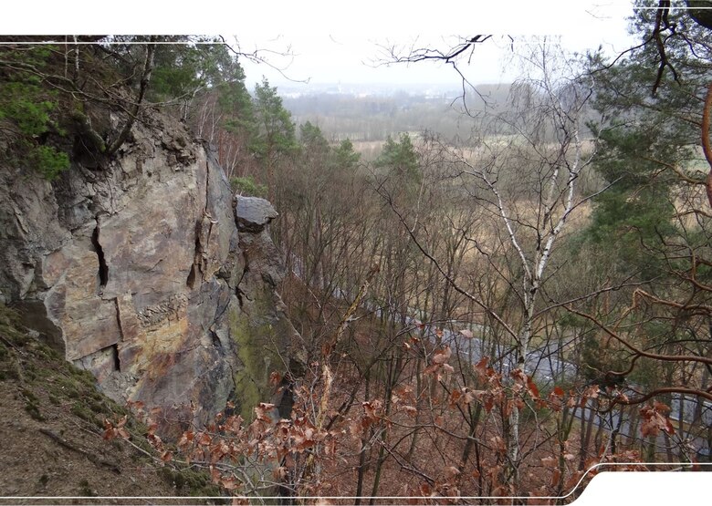 Gneisfelsen des Frankenberger Zwischengebirges bei Sachsenburg.