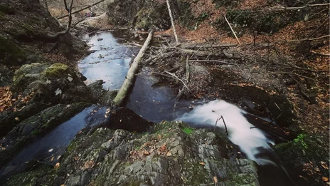 Prießnitz-Wasserfall