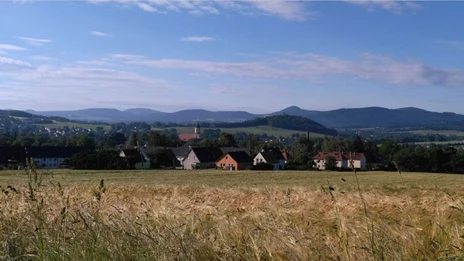 Zittau-Abbruch mit Zittauer Gebirge