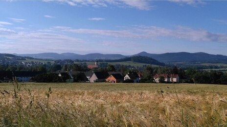 Zittau-Abbruch mit Zittauer Gebirge